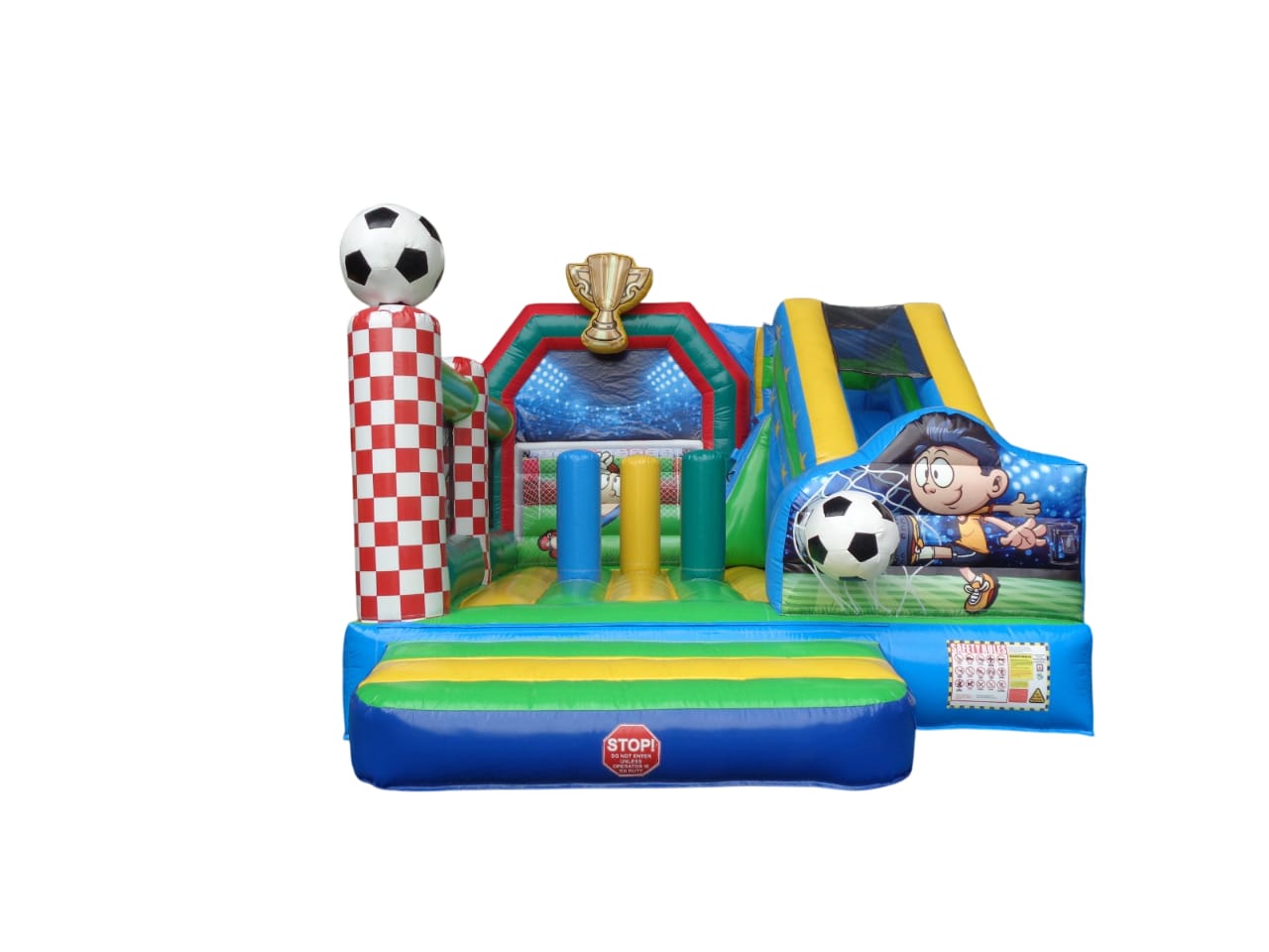 Aluguer Insuflável Campo da Liga dos Campeões ⚽