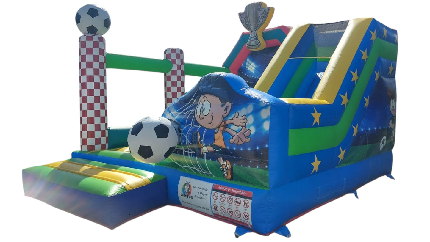 Insuflável Campo da Liga dos Campeões ⚽🏆