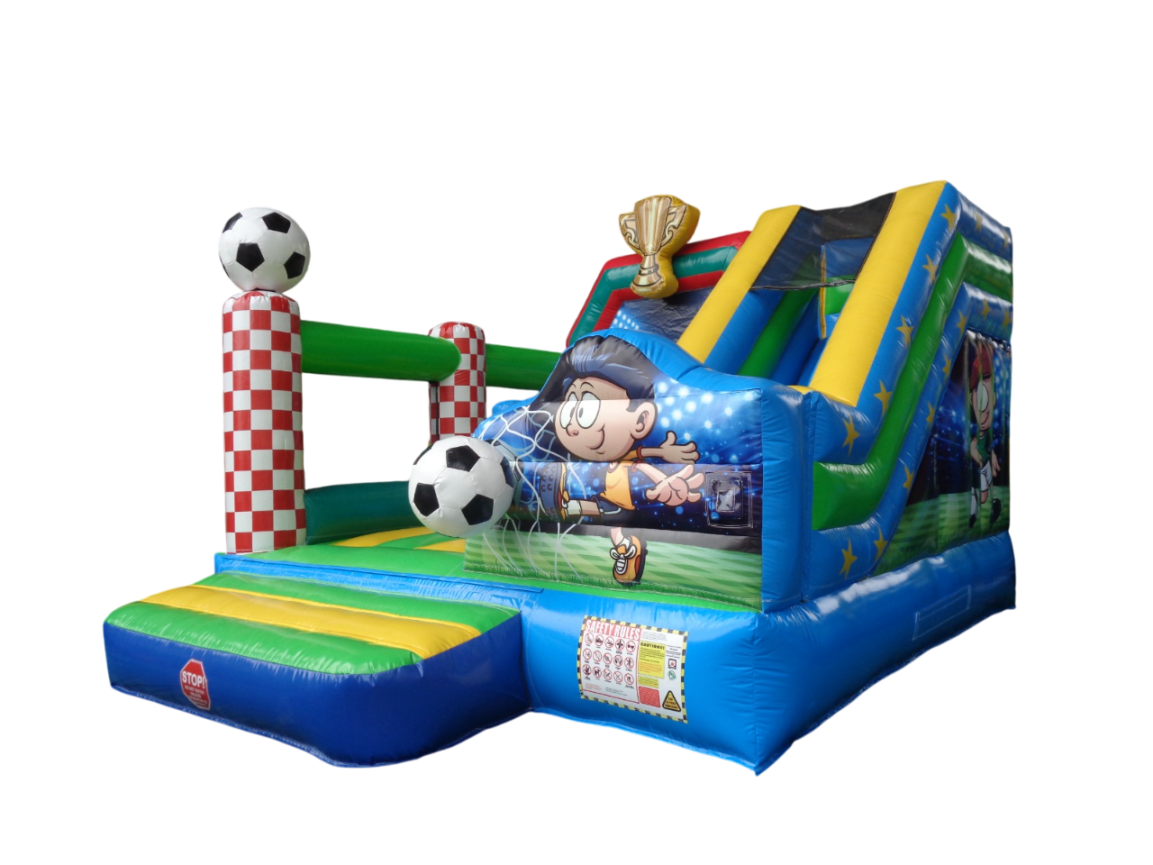 Insuflável Campo da Liga dos Campeões ⚽🏆