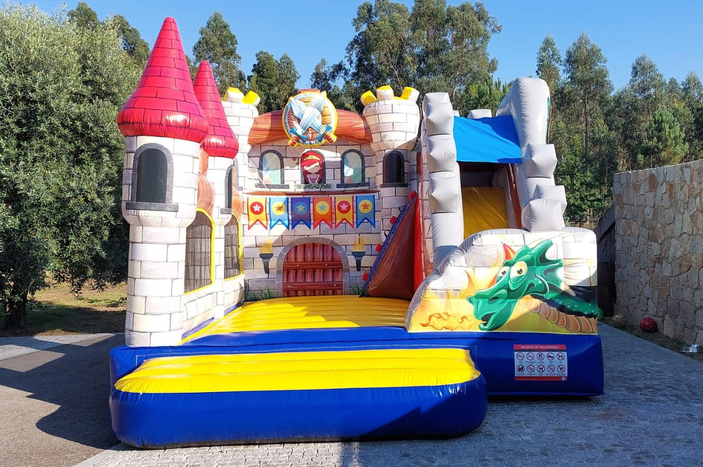 🏰🔥 Castelo do Dragão Combo – Aventura Medieval Garantida!
