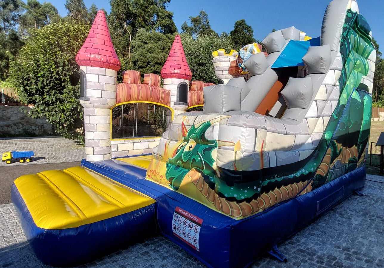 🏰🔥 Castelo do Dragão Combo – Aventura Medieval Garantida!