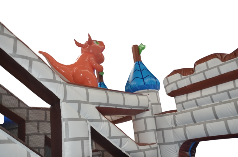Insuflável O Castelo e o Dragão 🏰🐉