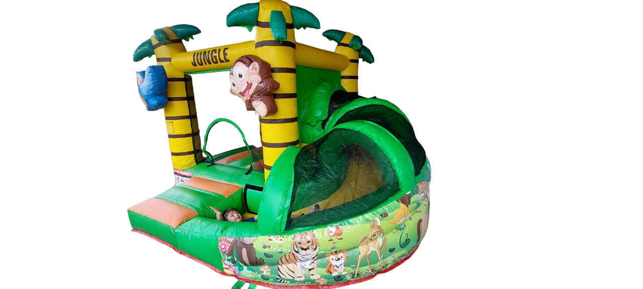 Aluguer Insuflável Macaquito 3×3.5 Mts 🏕️🐒
