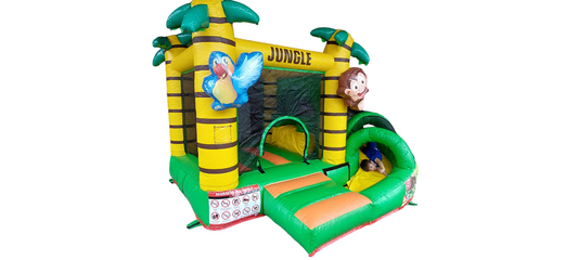 Aluguer Insuflável Macaquito 3×3.5 Mts 🏕️🐒