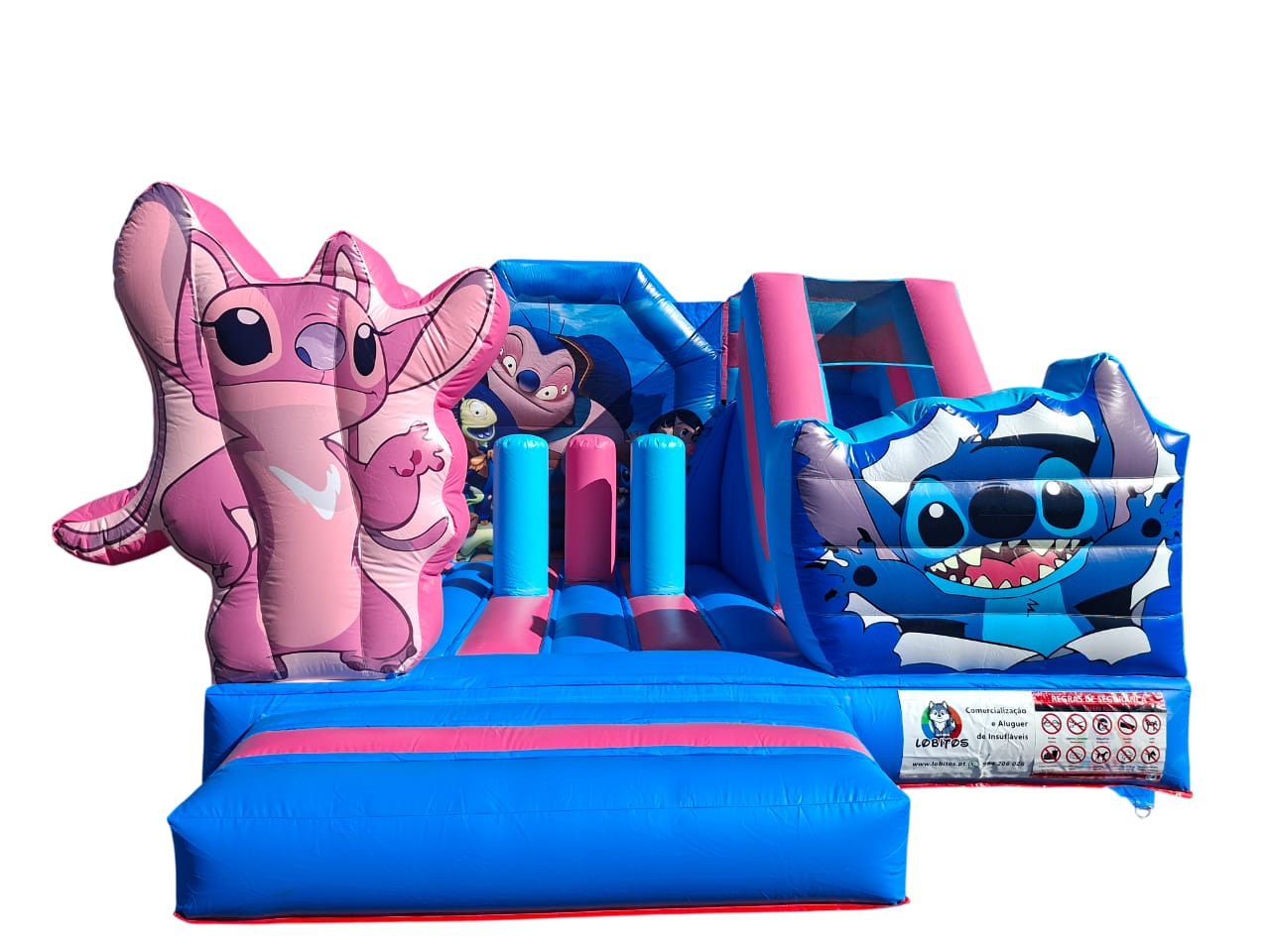 Aluguer Insuflável Lilo & Stitch 🏝️🌊